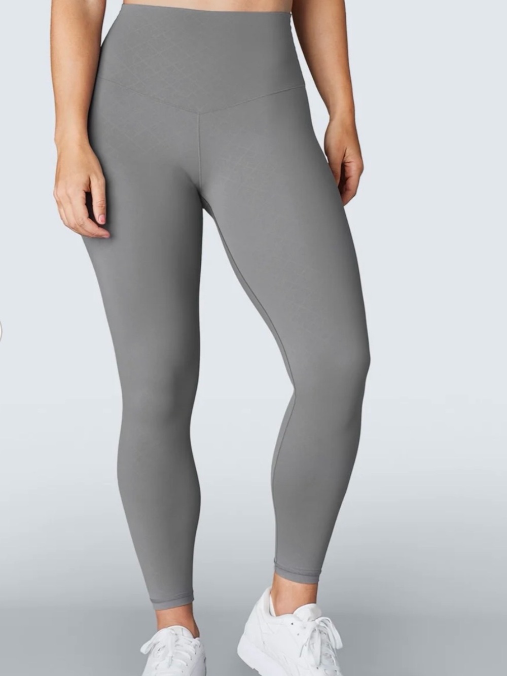 SHEFIT Boss Leggings Gray High Rise Full Length Workout Athletic Pants NWT Small